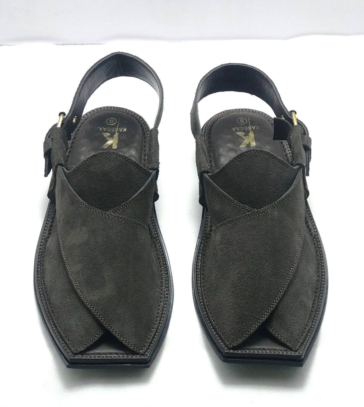 Dark Brown Suede