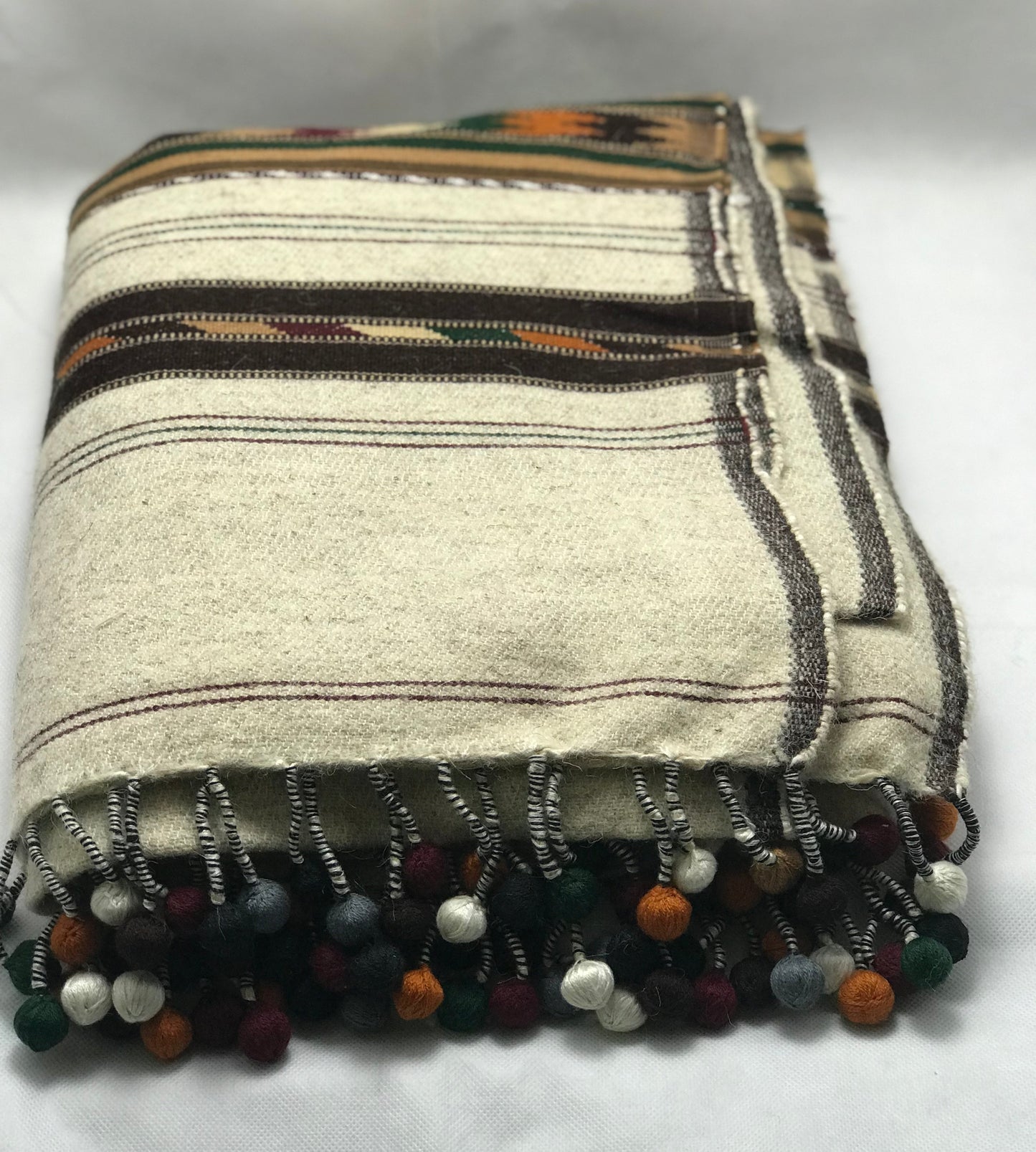 Swati Sharri Shawl (Multiflower Border)