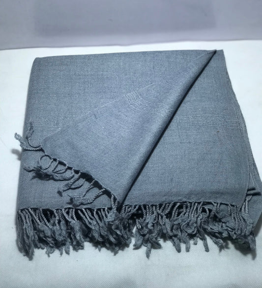 Fine Pashmina Pure gray (64 Count)