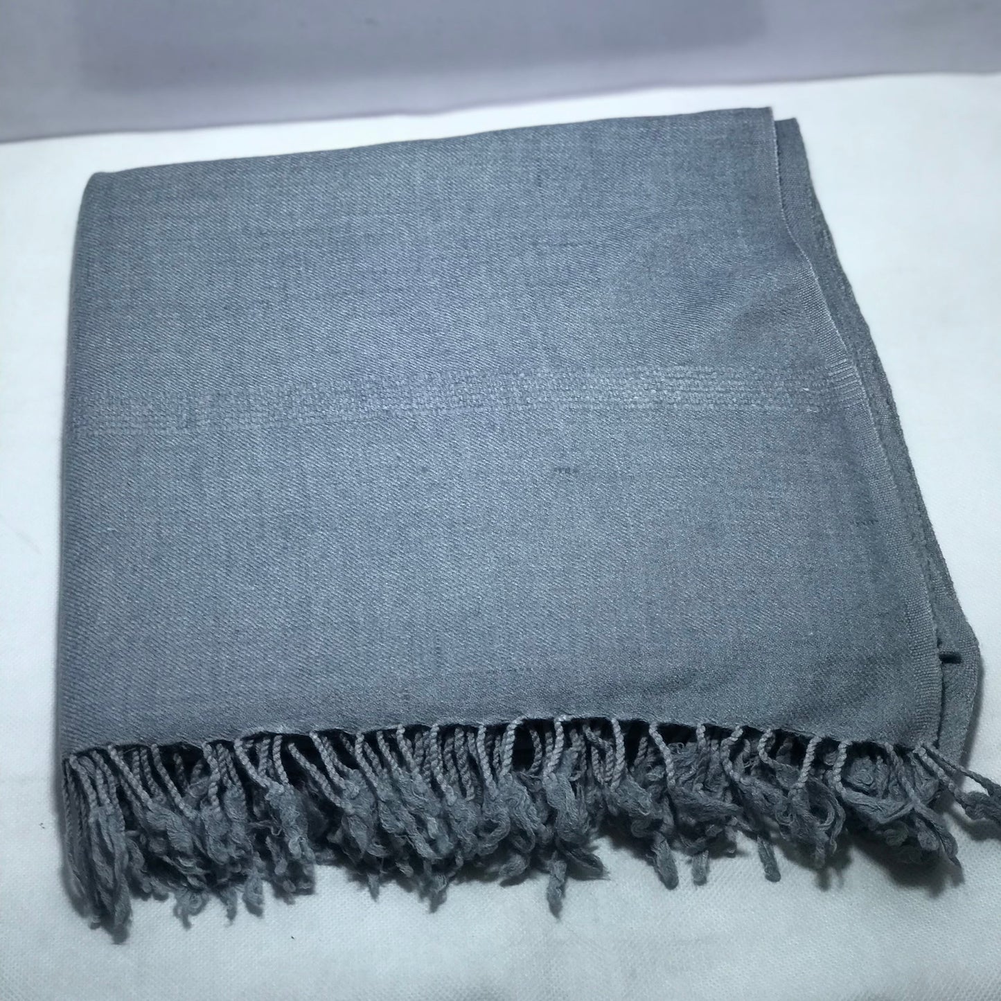 Fine Pashmina Pure gray (64 Count)